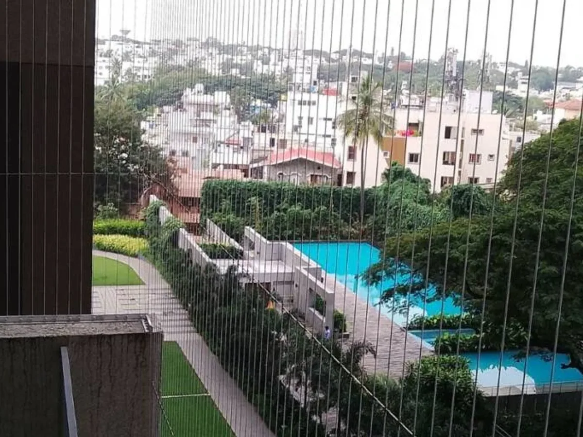 High Rise Apartment Invisible Grills service by VR Invisible Grills in Bengaluru and Mysuru